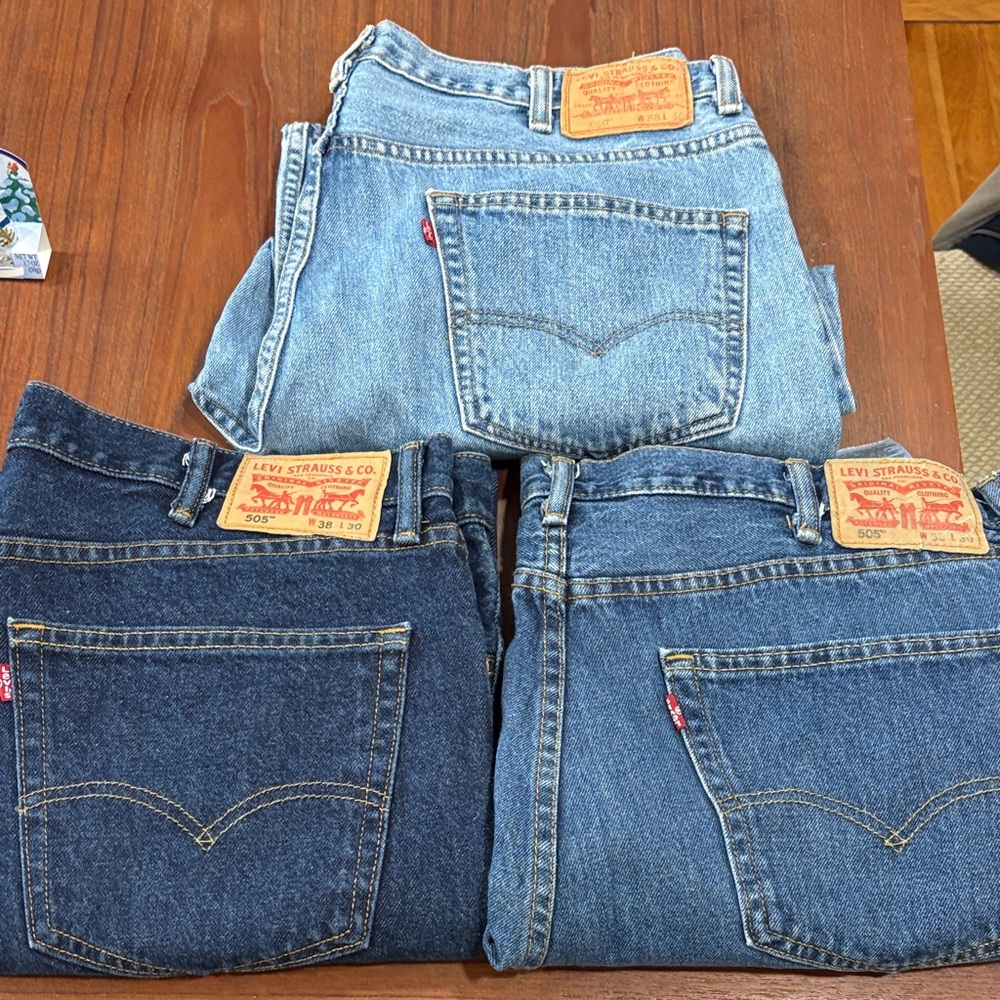 Levi's Men's Classic Straight Blue Jeans